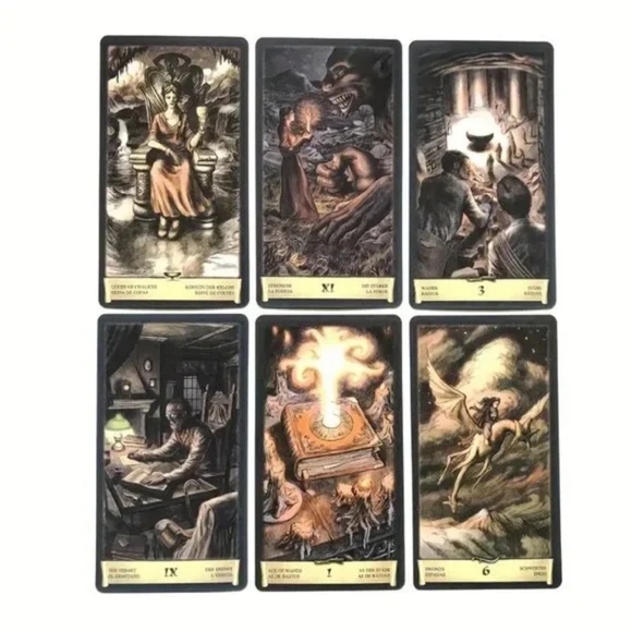 DARK GRIMIORE TAROT - Picture 2 of 3